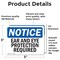 Signmission 3.5 in Height, 5 in Width, Vinyl Decal, Rectangle OS-2PACK-NS-D-35-L-11610 - alternate 4